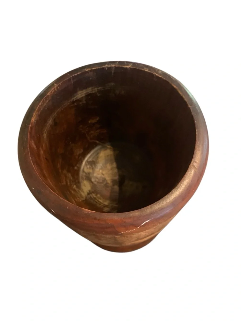 Vintage Wooden Mortar & Pestle Beautifully Hand Carved Dominican‎ Republic